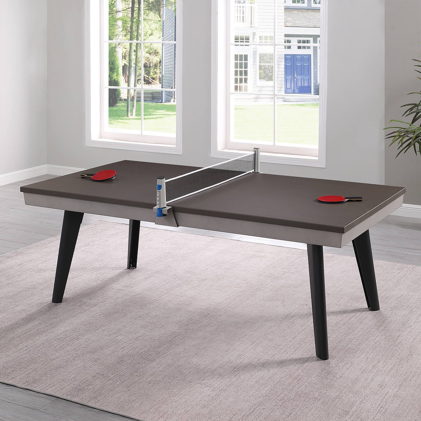 Pureline California Outdoor/Indoor Slate Bed Pool Dining Table