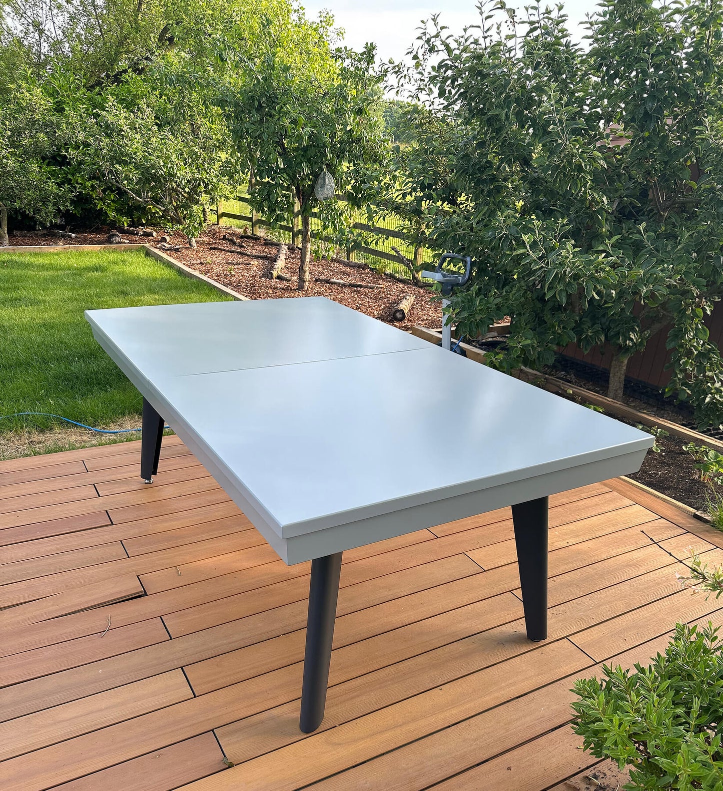 Pureline California Outdoor/Indoor Slate Bed Pool Dining Table