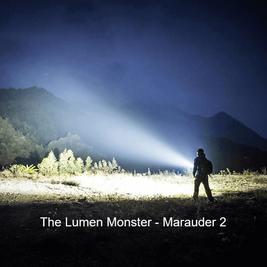 Marauder 2 Powerful Torch 14000 Lumens (without adapter)