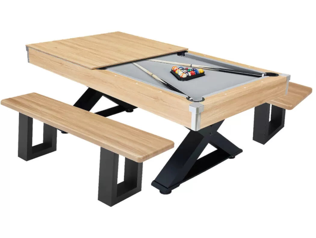 Pureline Kendo Pool Dining Table & Table Tennis Top