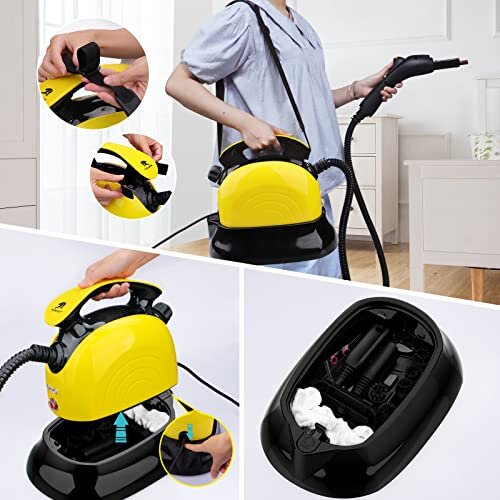 MLMLANT Steam Cleaners for the home multi purpose, 1100ML Handheld 21 Accessories Steam Mop cleaner