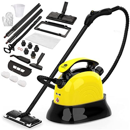 MLMLANT Steam Cleaners for the home multi purpose, 1100ML Handheld 21 Accessories Steam Mop cleaner